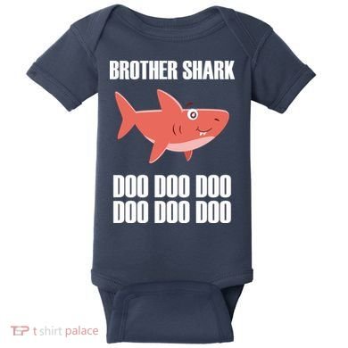 Brother Shark Doo Baby Bodysuit