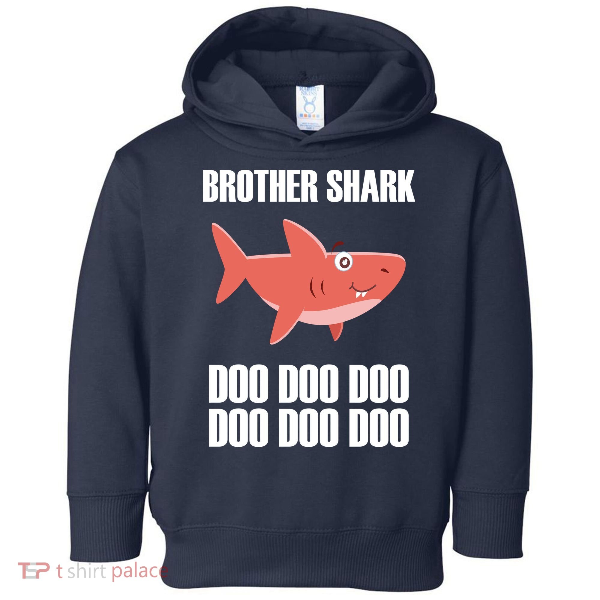 Brother Shark Doo Toddler Hoodie