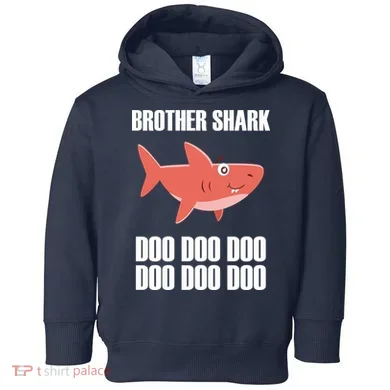 Brother Shark Doo Toddler Hoodie