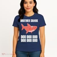 Brother Shark Doo Women's T-Shirt thumb 4