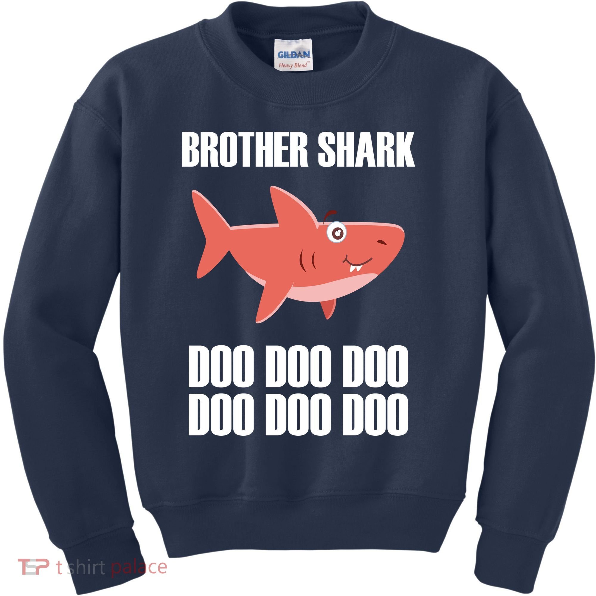 Brother Shark Doo Kids Sweatshirt