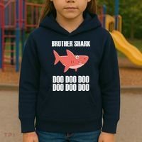 Brother Shark Doo Kids Hoodie thumb 3
