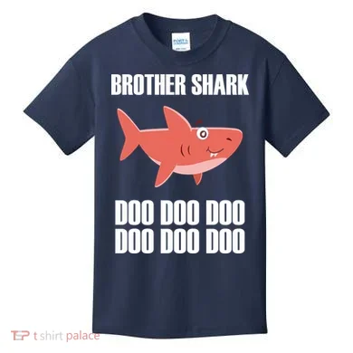 Brother Shark Doo Kids T-Shirt