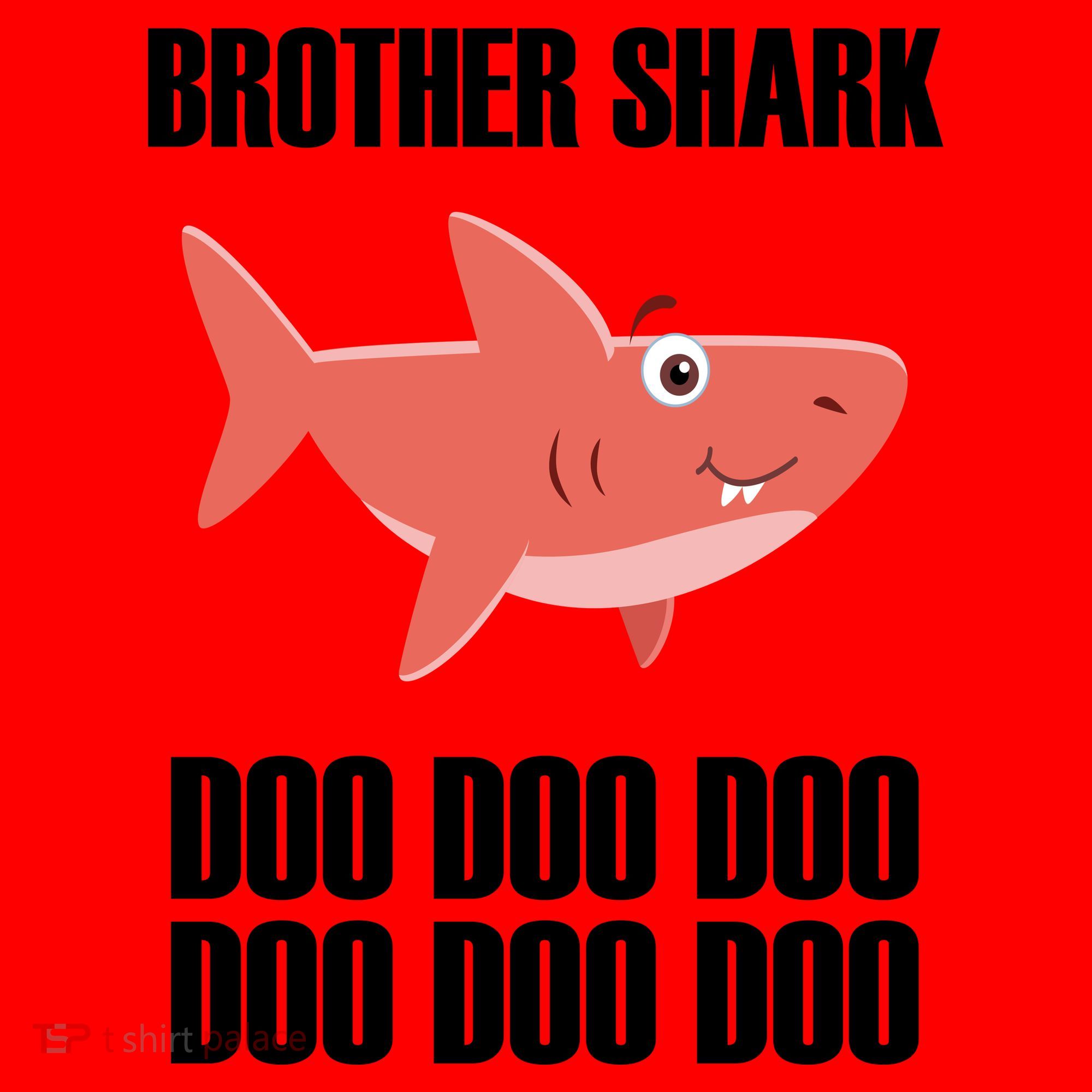Brother Shark Doo Santa Hat