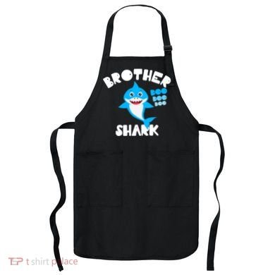 Brother Shark Doo Dpp Dpp Funny Apron