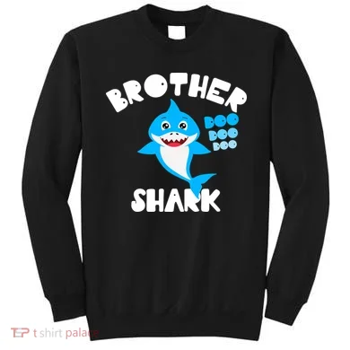 Brother Shark Doo Dpp Dpp Funny Sweatshirt