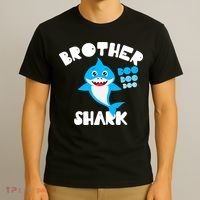 Brother Shark Doo Dpp Dpp Funny T-Shirt thumb 3