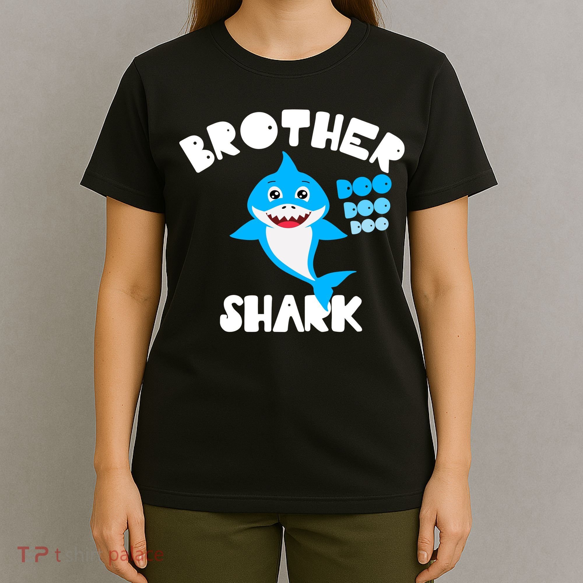 Brother Shark Doo Dpp Dpp Funny T-Shirt