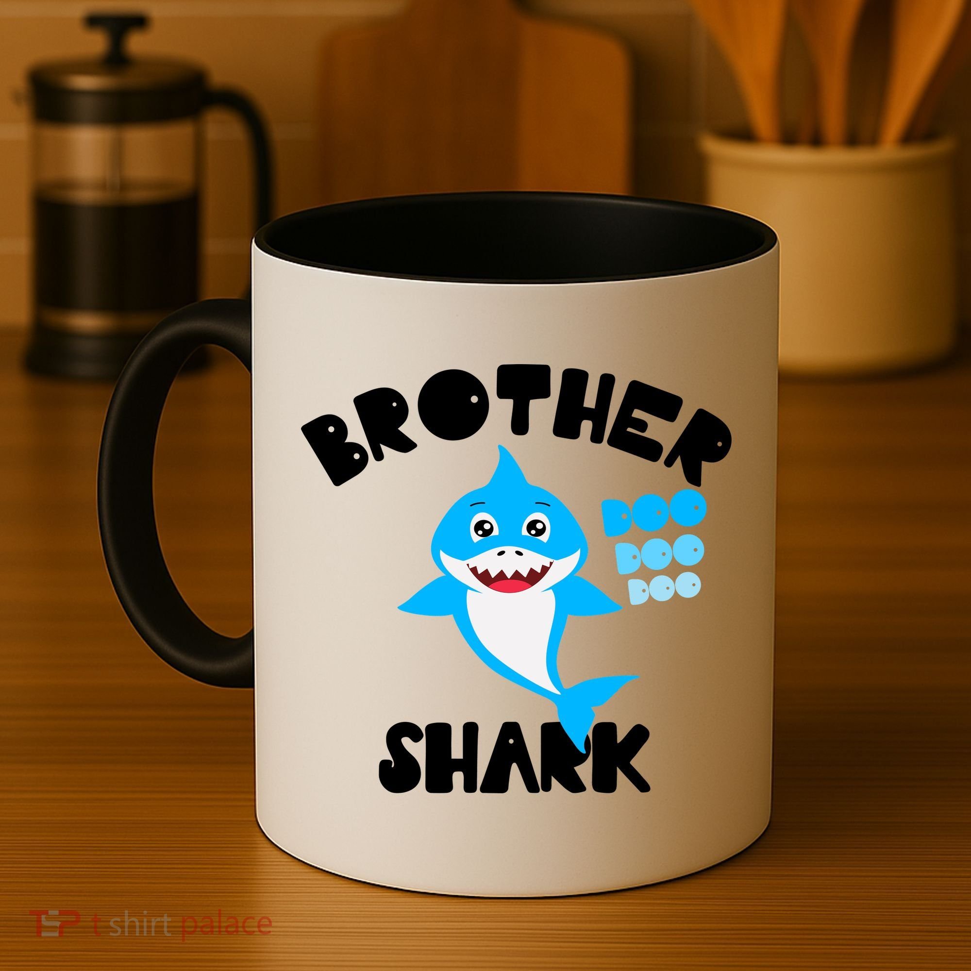 Brother Shark Doo Dpp Dpp Funny Coffee Mug