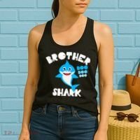 Brother Shark Doo Dpp Dpp Funny Women's Tank Top thumb 2