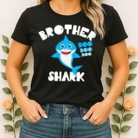 Brother Shark Doo Dpp Dpp Funny Women's T-Shirt thumb 2
