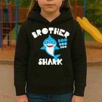 Brother Shark Doo Dpp Dpp Funny Kids Hoodie thumb 3