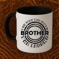 Brother The Man The Myth The Legend Coffee Mug thumb 2