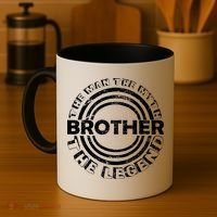 Brother The Man The Myth The Legend Coffee Mug thumb 4