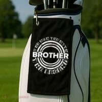 Brother The Man The Myth The Legend Golf Towel thumb 2