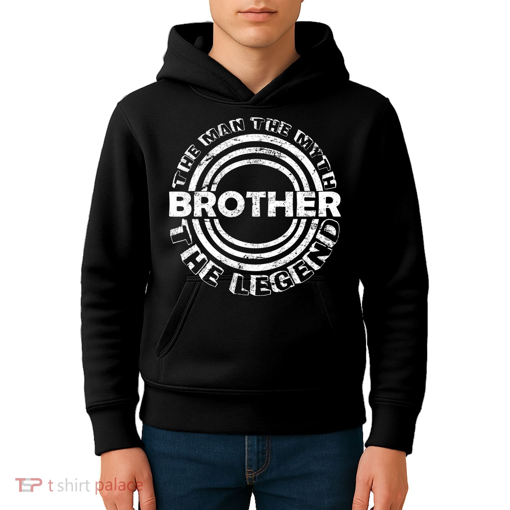 Brother The Man The Myth The Legend Kids Hoodie