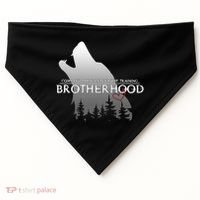 Brotherhood Compassionate Leadership Training Wolf  USA-Made Doggie Bandana thumb 0
