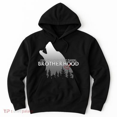 Brotherhood Compassionate Leadership Training Wolf  Hoodie
