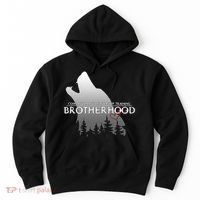 Brotherhood Compassionate Leadership Training Wolf  Hoodie thumb 0