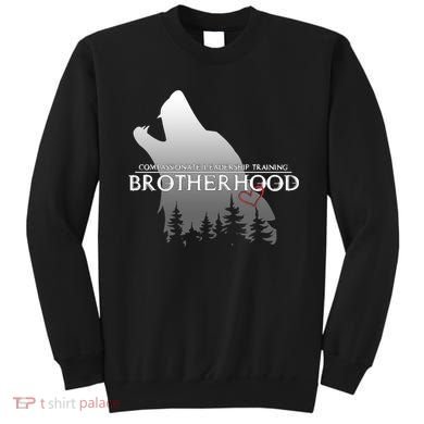 Brotherhood Compassionate Leadership Training Wolf  Sweatshirt
