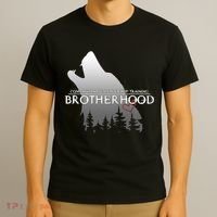 Brotherhood Compassionate Leadership Training Wolf  T-Shirt thumb 3