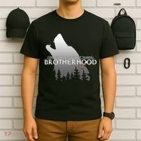 Brotherhood Compassionate Leadership Training Wolf  T-Shirt thumb 6