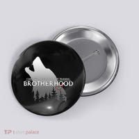 Brotherhood Compassionate Leadership Training Wolf  Button thumb 0