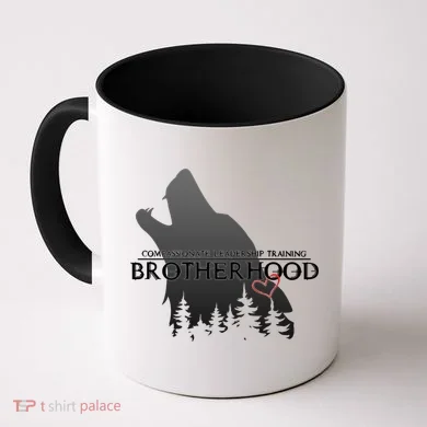 Brotherhood Compassionate Leadership Training Wolf  Coffee Mug