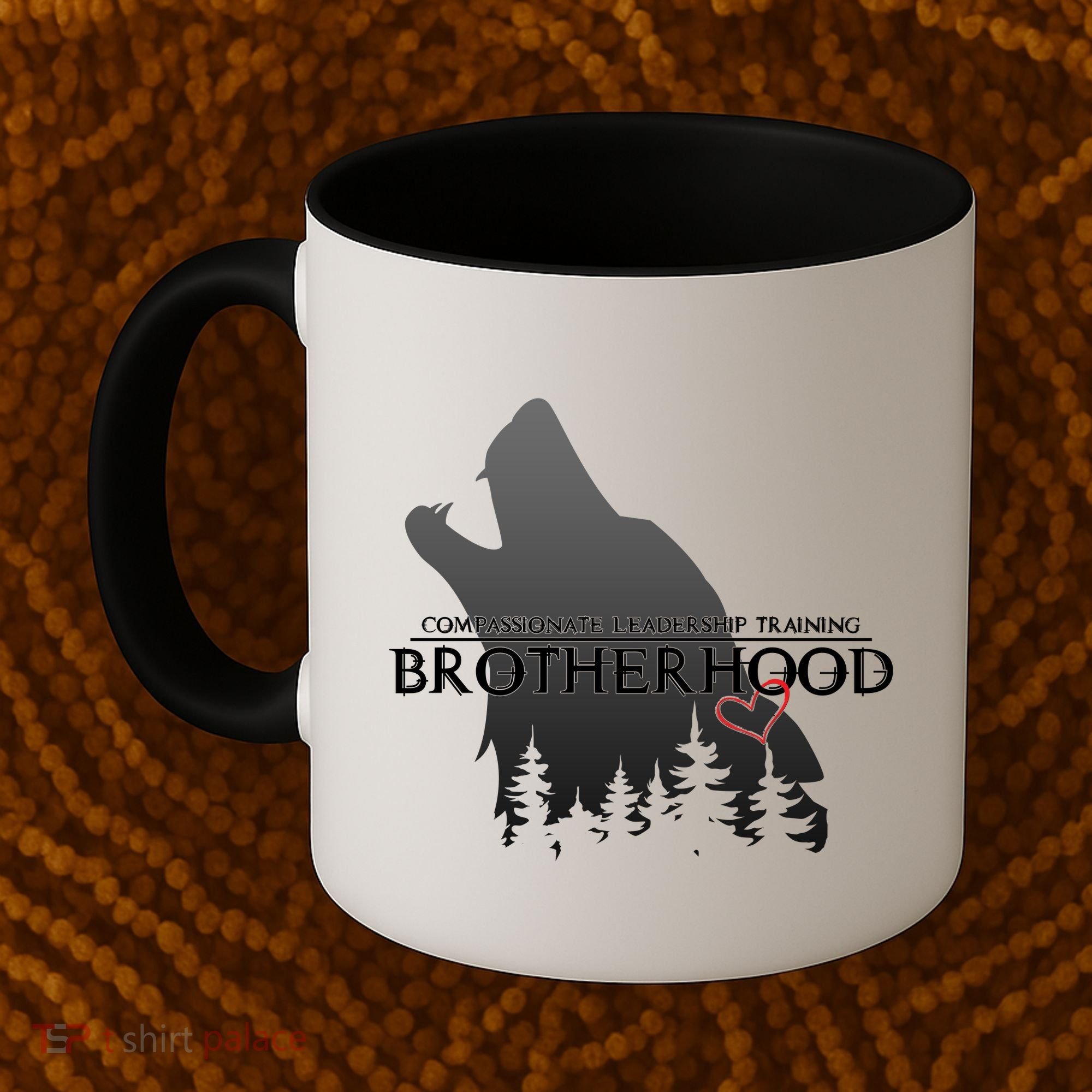 Brotherhood Compassionate Leadership Training Wolf  Coffee Mug