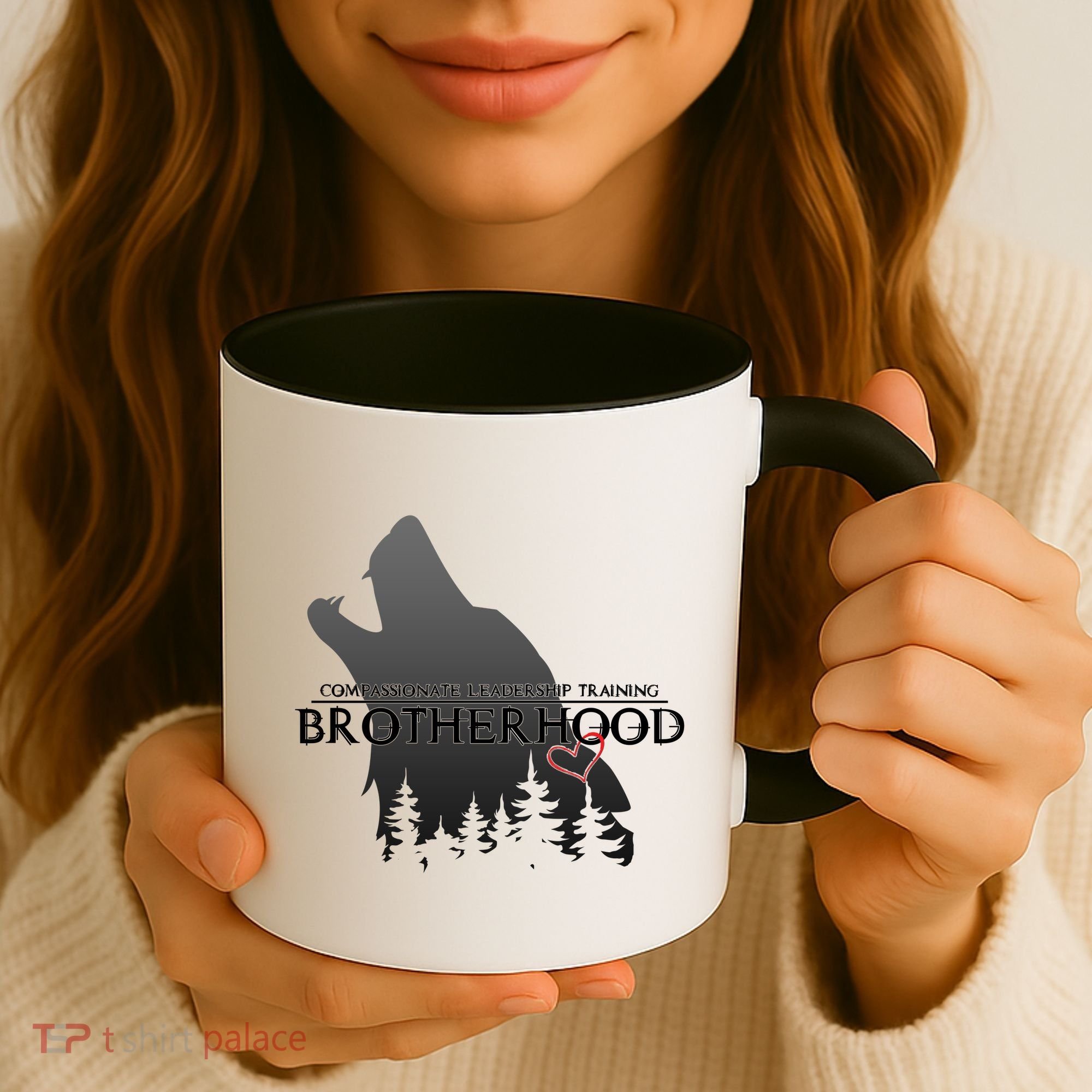 Brotherhood Compassionate Leadership Training Wolf  Coffee Mug
