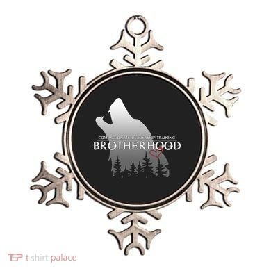 Brotherhood Compassionate Leadership Training Wolf  Ornament