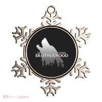 Brotherhood Compassionate Leadership Training Wolf  Ornament thumb 0