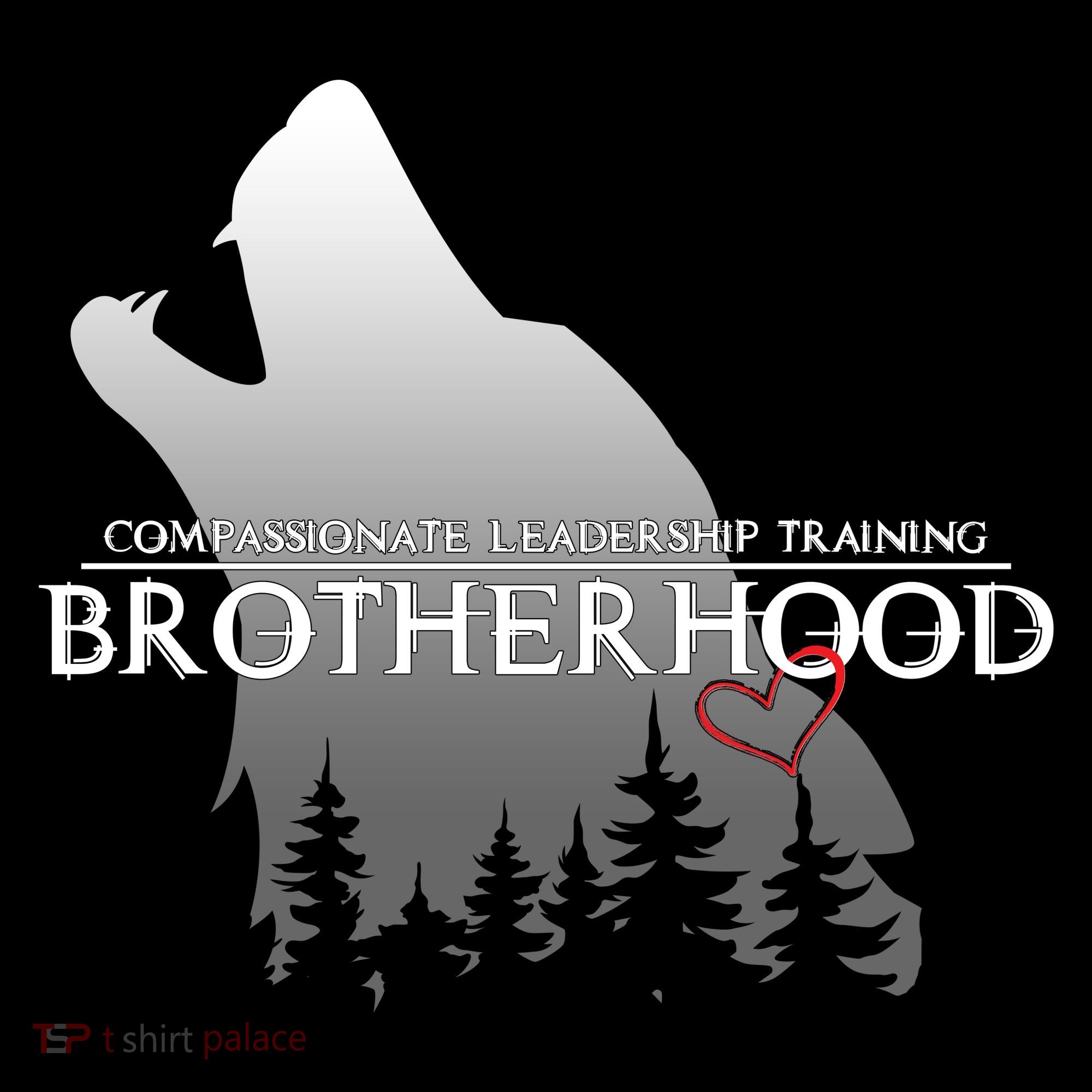 Brotherhood Compassionate Leadership Training Wolf  Ornament