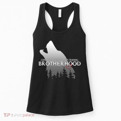 Brotherhood Compassionate Leadership Training Wolf  Women's Tank Top