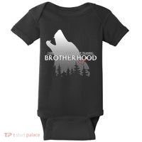 Brotherhood Compassionate Leadership Training Wolf  Baby Bodysuit thumb 0