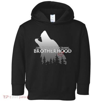 Brotherhood Compassionate Leadership Training Wolf  Toddler Hoodie