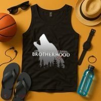Brotherhood Compassionate Leadership Training Wolf  Tank Top thumb 4