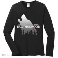 Brotherhood Compassionate Leadership Training Wolf  Women's Long Sleeve Shirt thumb 0