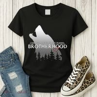 Brotherhood Compassionate Leadership Training Wolf  Women's T-Shirt thumb 3
