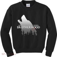 Brotherhood Compassionate Leadership Training Wolf  Kids Sweatshirt thumb 0