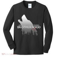 Brotherhood Compassionate Leadership Training Wolf  Kids Long Sleeve Shirt thumb 0