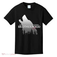 Brotherhood Compassionate Leadership Training Wolf  Kids T-Shirt thumb 0