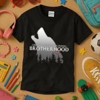 Brotherhood Compassionate Leadership Training Wolf  Kids T-Shirt thumb 3