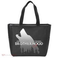 Brotherhood Compassionate Leadership Training Wolf  Tote Bag thumb 0