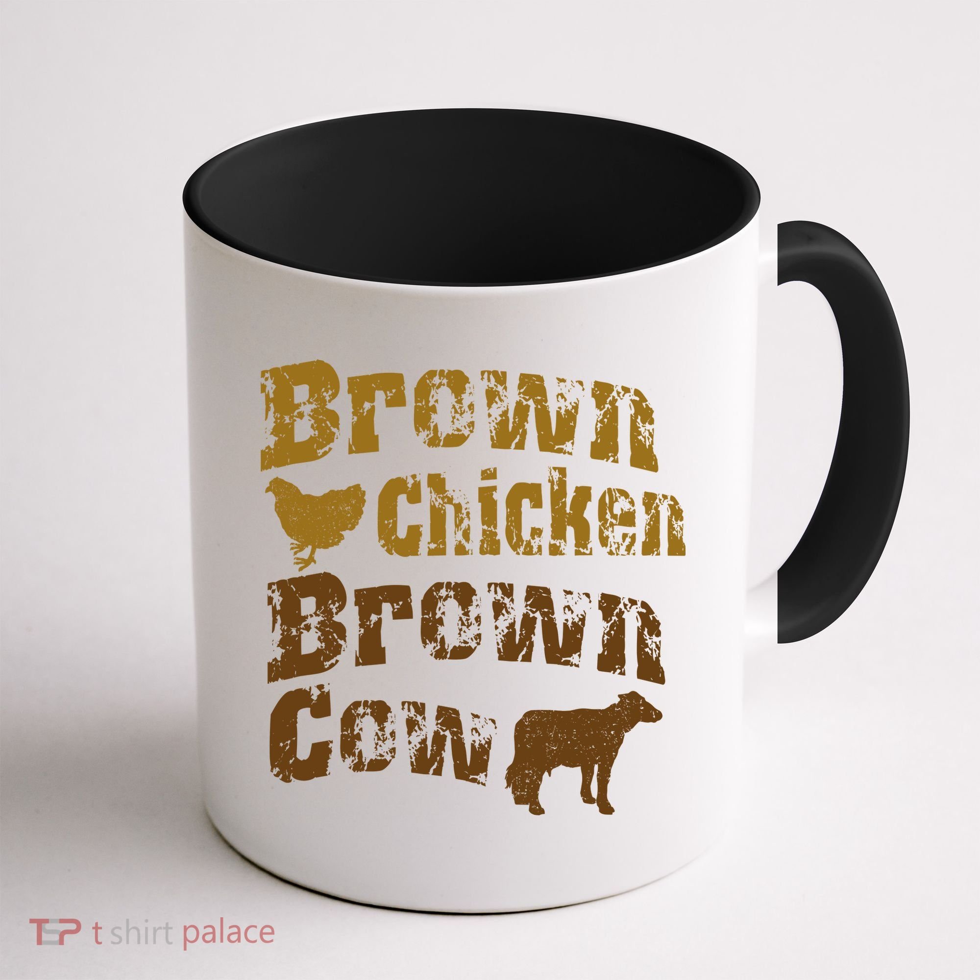 Brown Chicken Brown Cow Coffee Mug