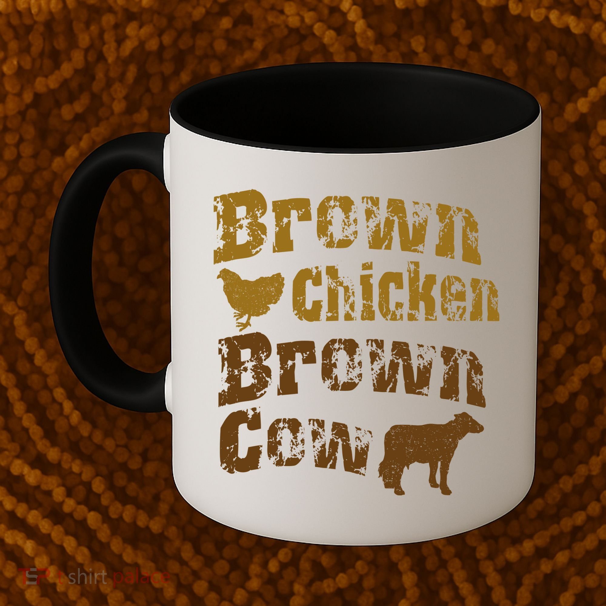 Brown Chicken Brown Cow Coffee Mug