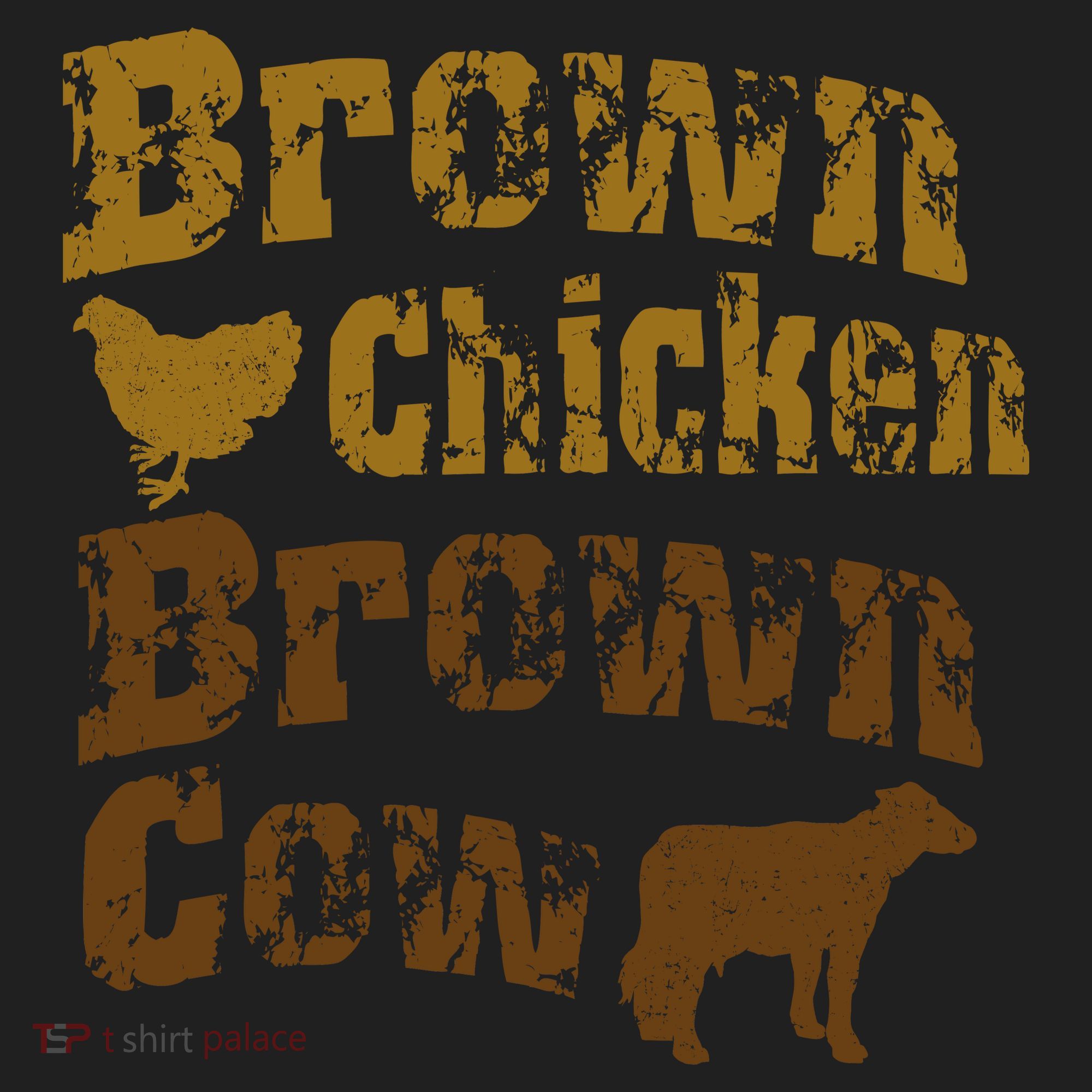 Brown Chicken Brown Cow Hat