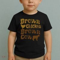 Brown Chicken Brown Cow Toddler T-Shirt thumb 2