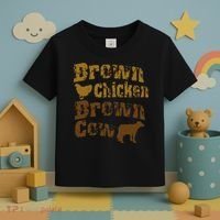 Brown Chicken Brown Cow Toddler T-Shirt thumb 3
