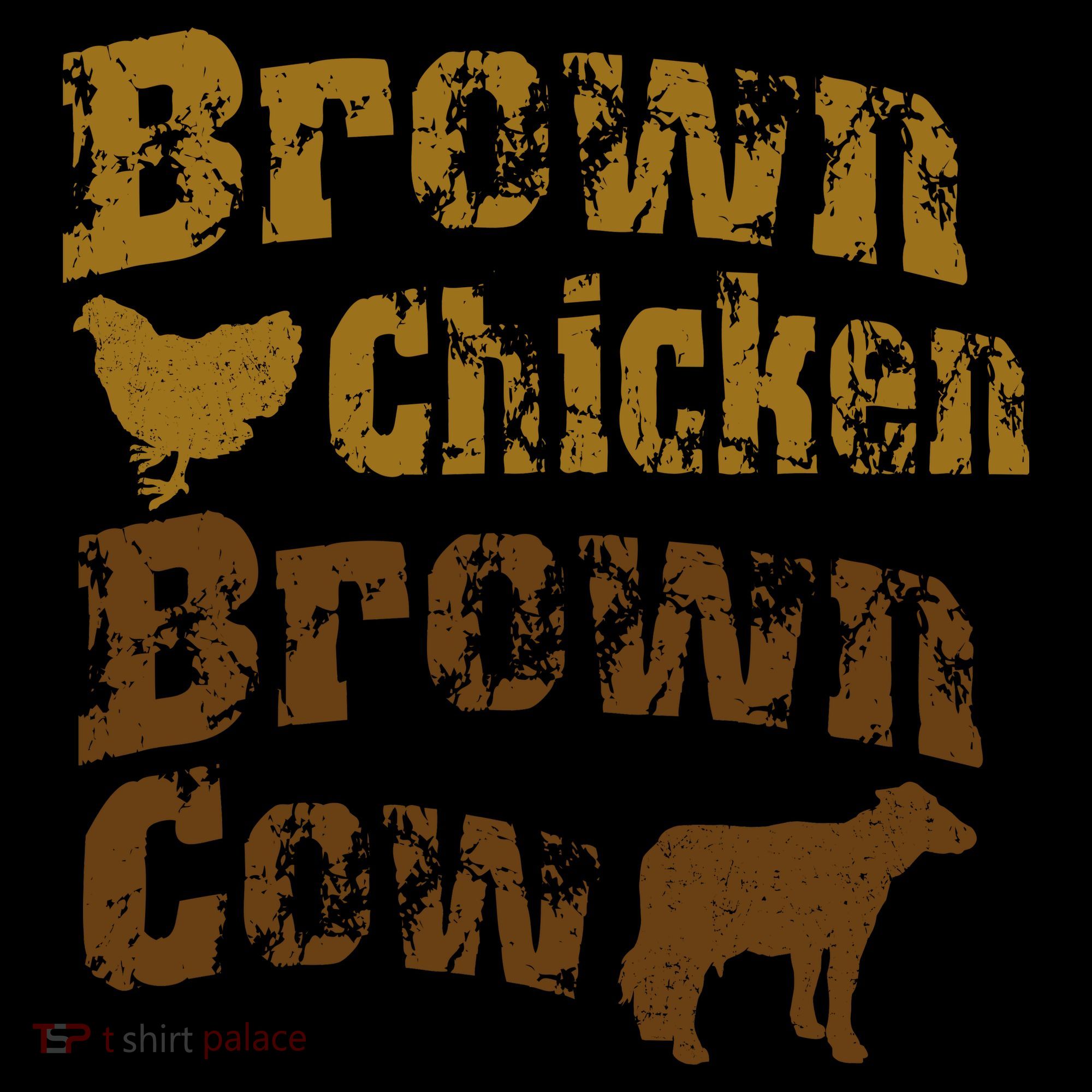 Brown Chicken Brown Cow Visor